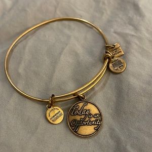 Alex & Ani “today is an opportunity” bracelet